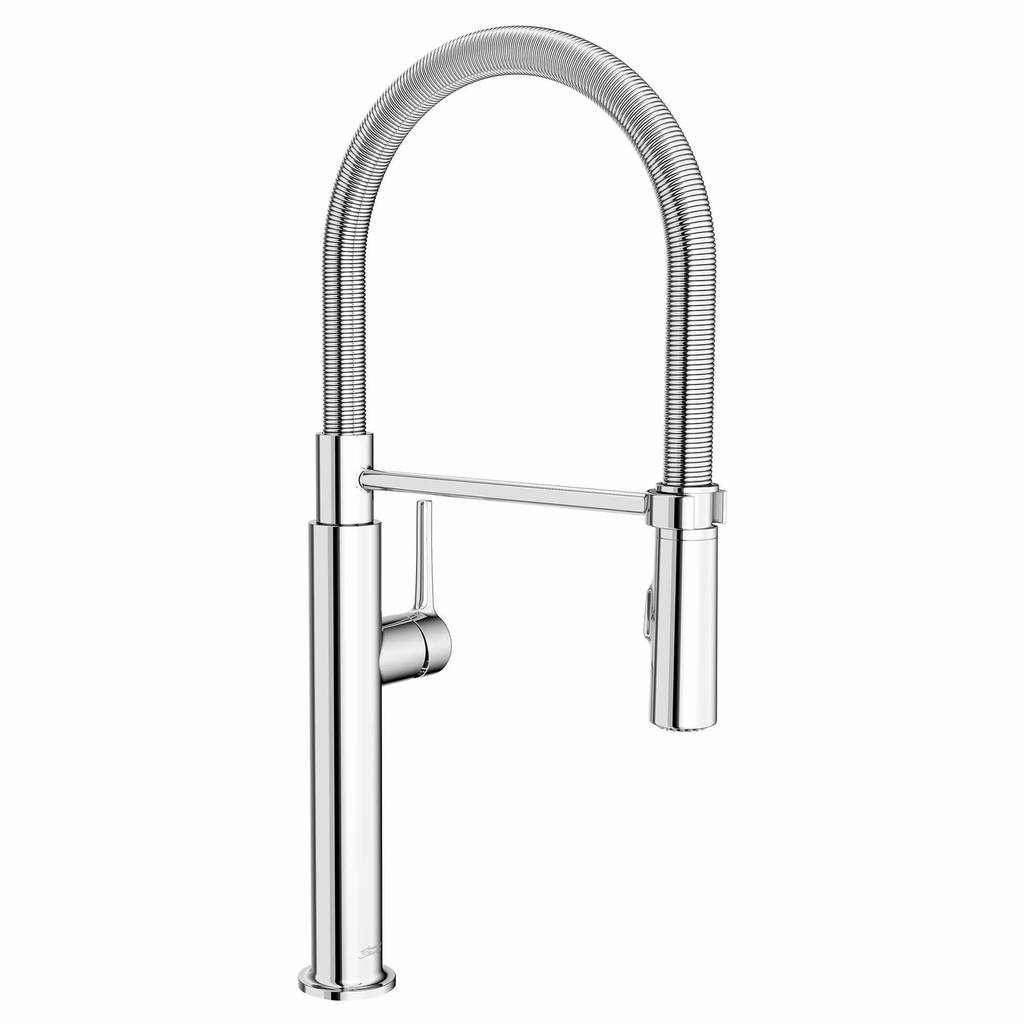 American Standard Studio® S Semi-Pro Pull-Down Dual Spray Kitchen Faucet With Spring Spout 4803350.002 2258117