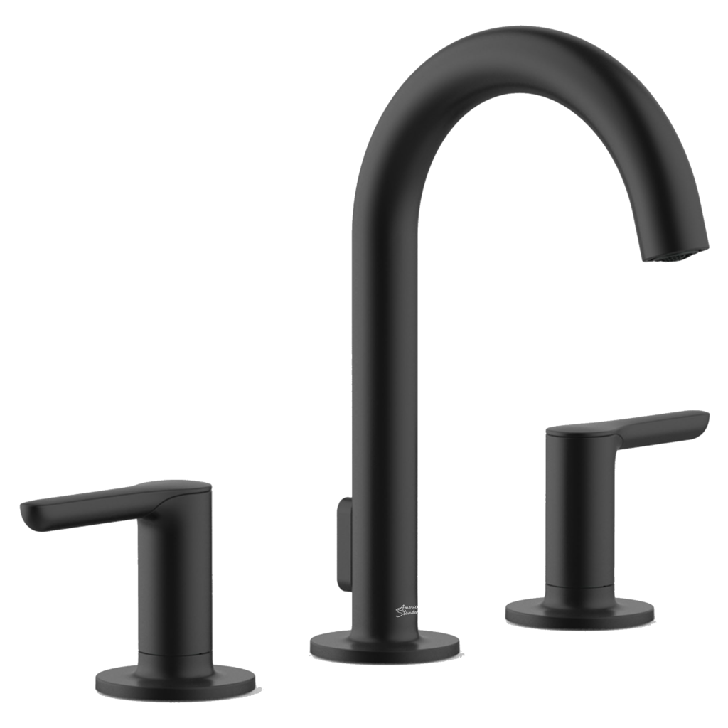 American Standard Studio® S 8-Inch Widespread 2-Handle Bathroom Faucet 1.2 gpm With Lever Handles 7105801.243 2327043