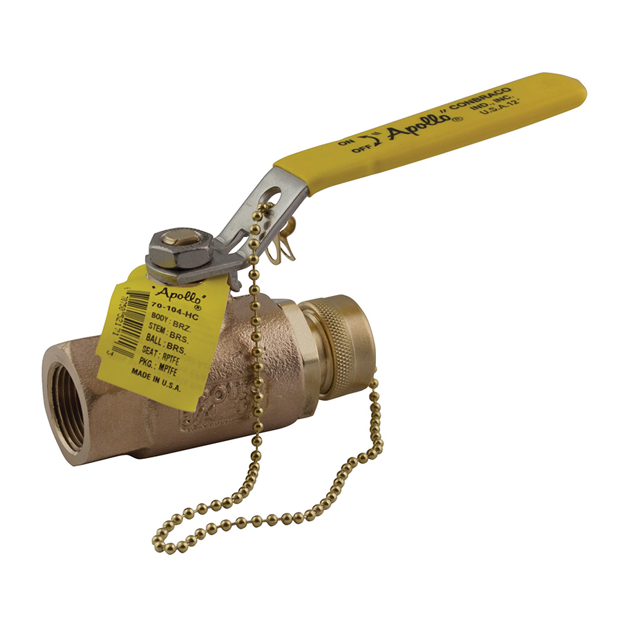 Apollo 1/2" x 3/4" Bronze Ball Valve 2045700