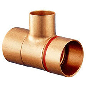 Bell & Gossett 1" x 1" x 3/4" Copper Reducing Tee 37032