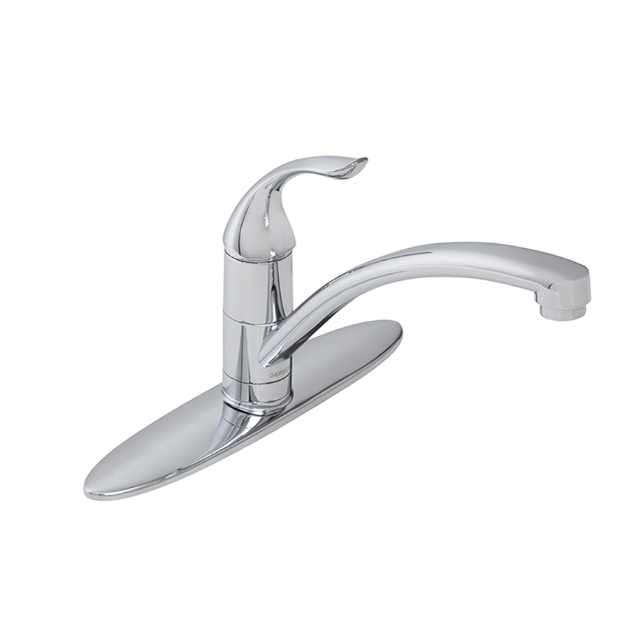 Gerber Viper™ Single Handle Kitchen Faucet without Spray & with Deck Plate 1.75gpm 2159452