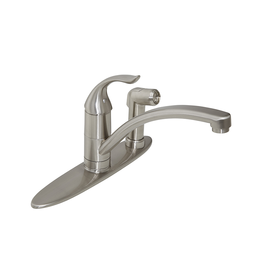 Gerber Viper™ Single Handle Kitchen Faucet with Spray on Deck 1.75gpm Aeration and 2.2gpm Spray 2193248