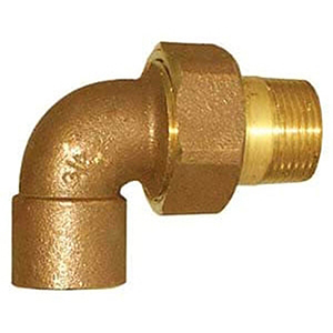 Legend Valve 3/4" Brass Union Elbow 2948