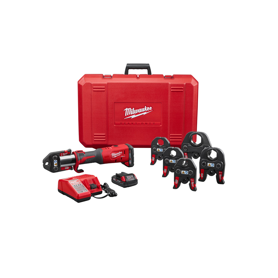 Milwaukee M18™ Force Logic™ Press Tool Kit With 1/2 In. – 2 In. Jaws 1577264