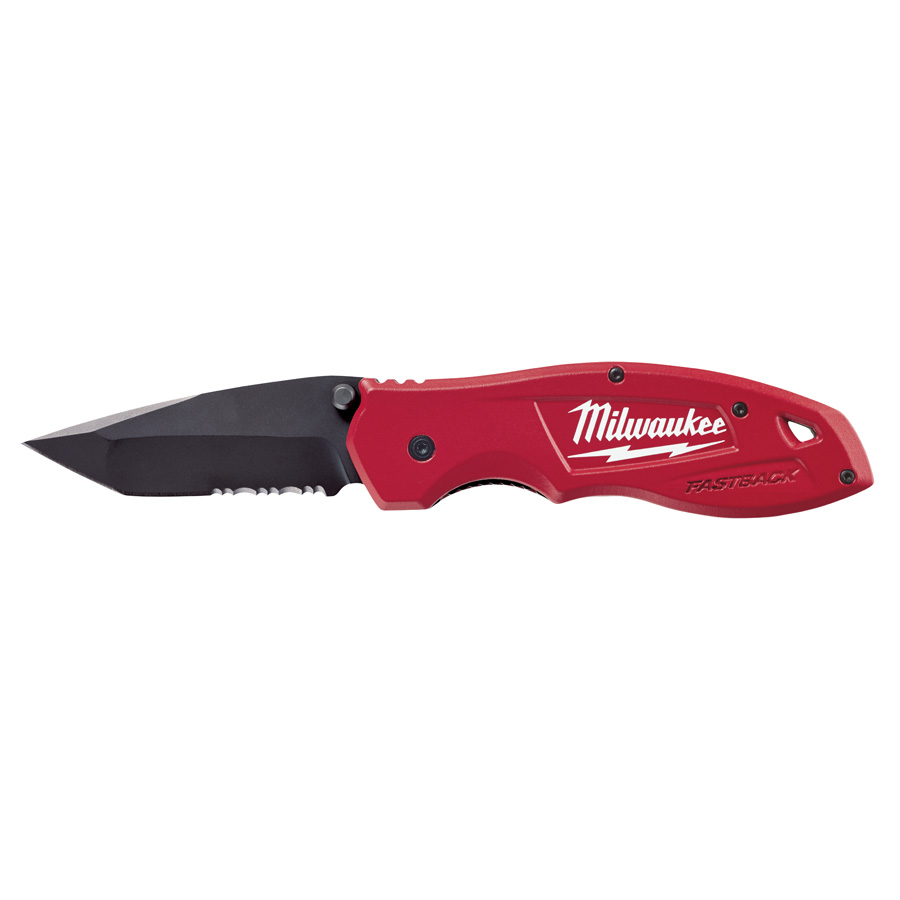 Milwaukee Fastback™ Spring Assisted Serrated Pocket Knife 1727247