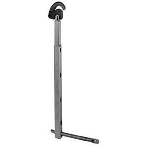 Pasco Specialty Swivel, Telescoping Basin Wrench With Swivel Jaw And Spring 303215