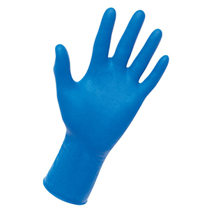 50PK BLU XLG THKST 14MIL LTX GLOVE (powdered XL 50pk)