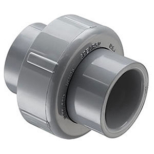 Spears 2" Schedule 80 CPVC union with O-Ring Seal 1487580