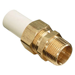 Spears 1/2" Brass x CPVC Transition Union 2716