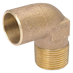 Mueller Streamline 1/2" Bronze 90 Elbow 1491396