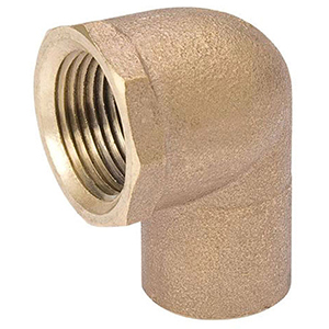 Mueller Streamline 1/2" Bronze 90 Elbow 1491392