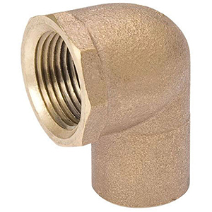 Mueller Streamline 1" Bronze 90 Elbow 1491395