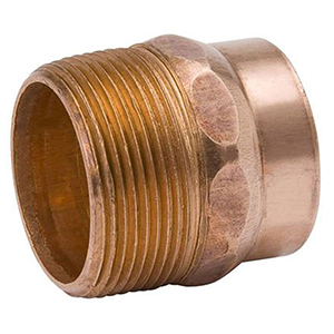 Mueller Streamline 2" Copper Male Adapter 3596