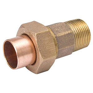 Mueller Streamline 1/2" Bronze Union 1491412