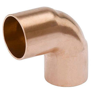 Mueller Streamline 1" x 3/4" Copper Short Radius 90 Elbow 3216