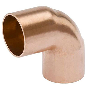 Mueller Streamline 2" x 1 1/2" Copper Reducing 90 Elbow 19329