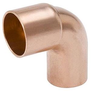 Mueller Streamline 2 1/2" Wrot Copper Short Radius Street 90 Elbow 3285
