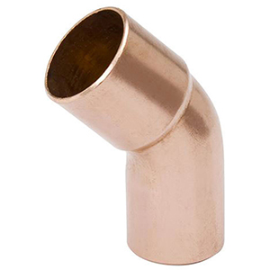 Mueller Streamline 1 1/4" Copper Street 45 Elbow 3334
