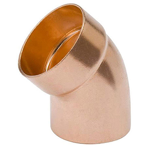 Mueller Streamline 2" Copper Street 45 Elbow 3589