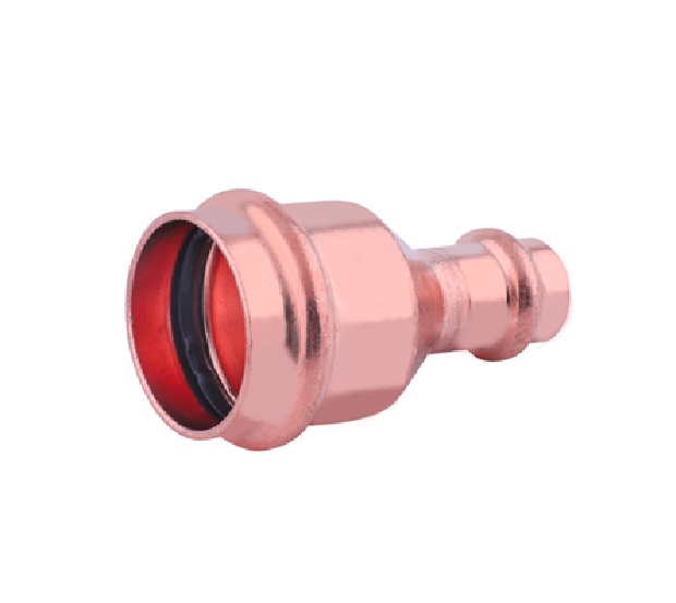 1"X1/2" PP COP RED CPLG