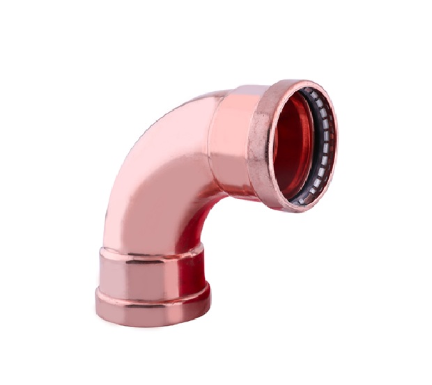 2-1/2"PP COP LT 90ELL